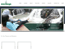Tablet Screenshot of maribaya-resort.com